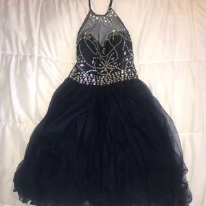 Halter Homecoming Dress